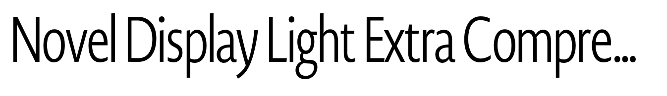 Novel Display Light Extra Compressed